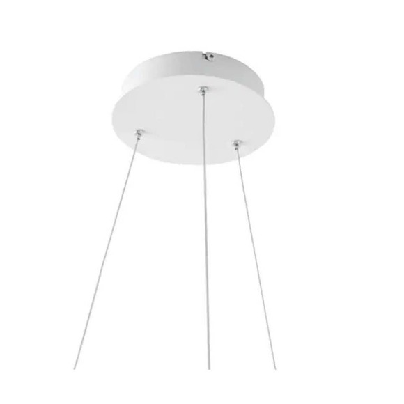 Hollandale 100-Watt Integrated LED White Pendant (Retail $215) - Picture 9 of 9
